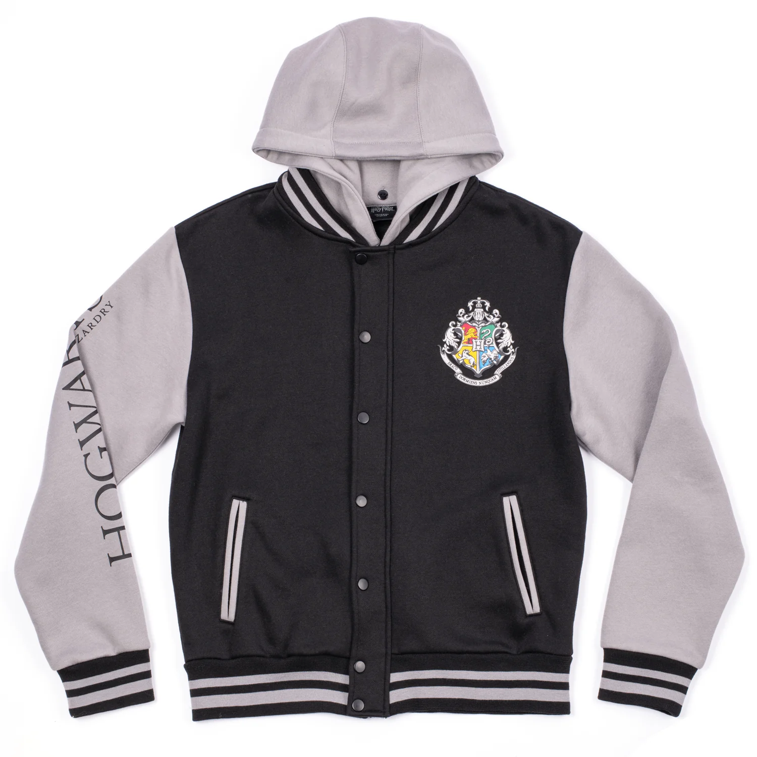 Harry Potter™ Hogwarts™ Crest Varsity Jacket with Removable Hood