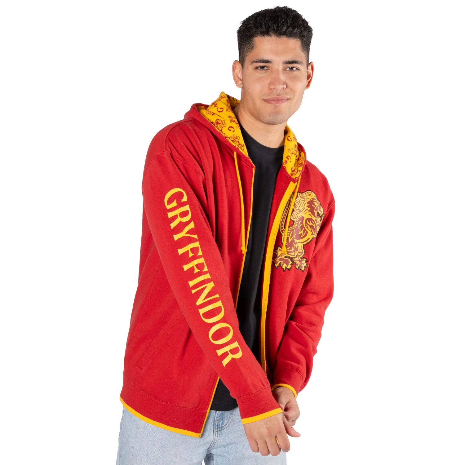 Harry Potter™ Zip-Up Fleece Hoodie - Gryffindor™ 4 Harry Potter™ Zip-Up Fleece Hoodie - Gryffindor™