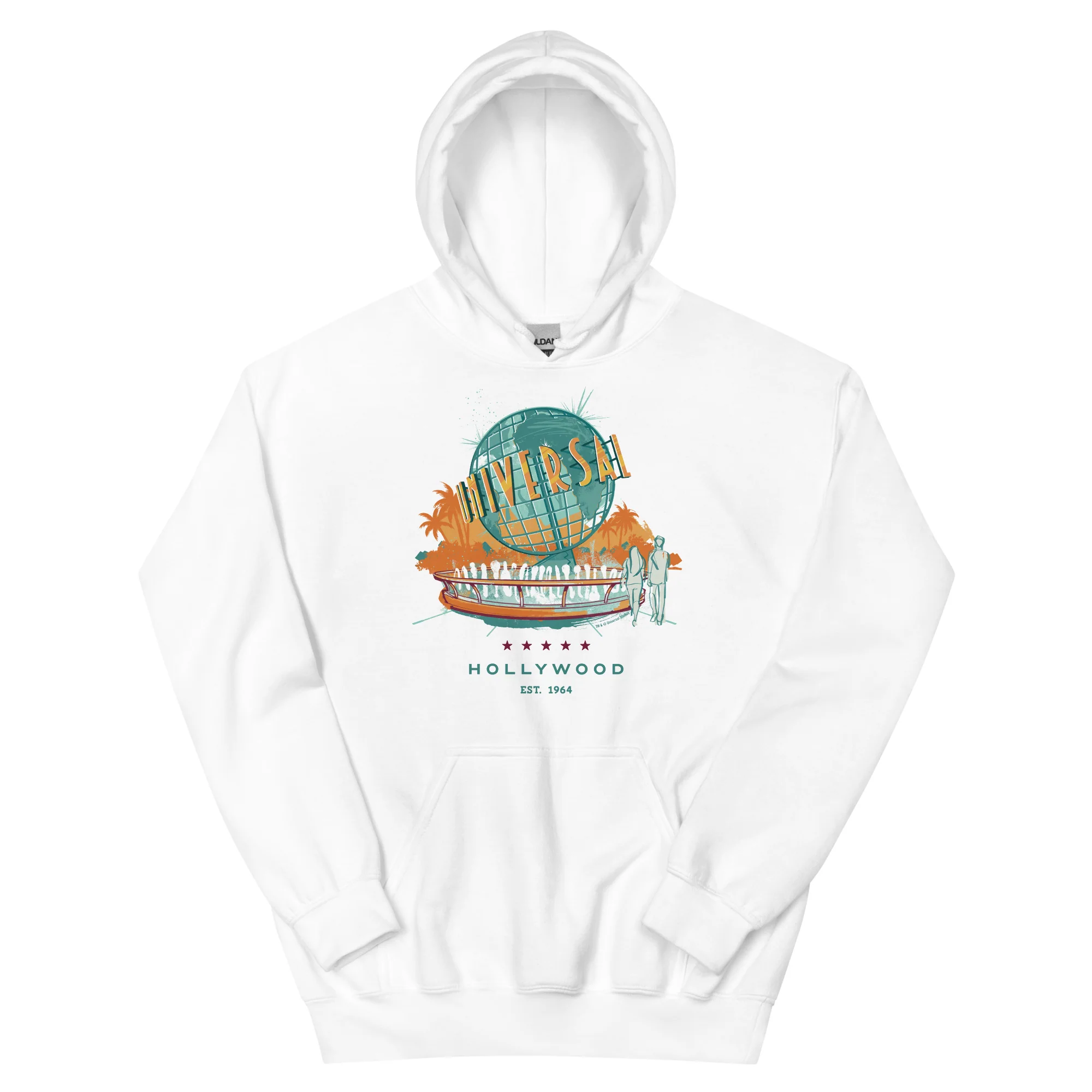 Universal Studios Hollywood Vintage Globe Hoodie 6 Universal Studios Hollywood Vintage Globe Hoodie