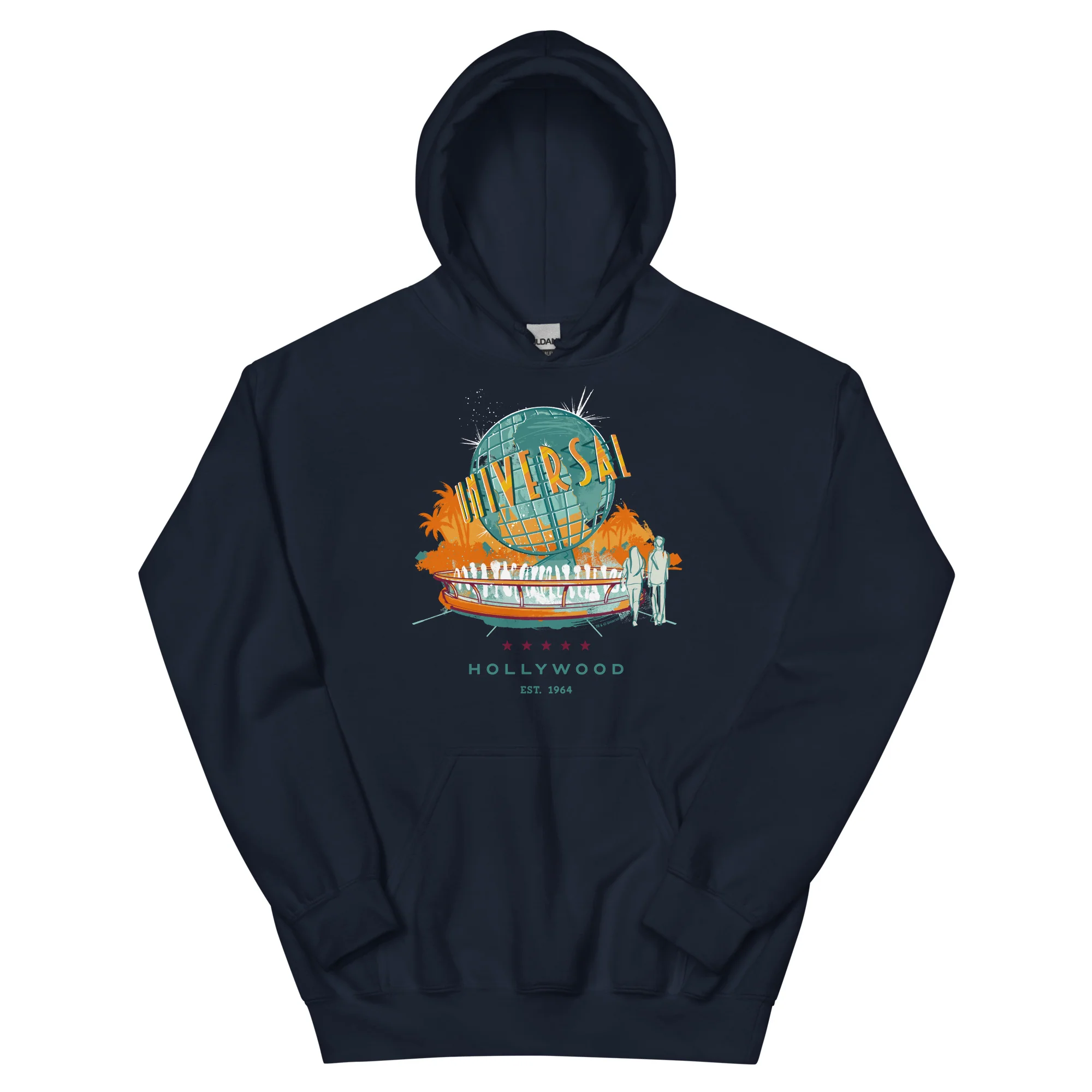 Universal Studios Hollywood Vintage Globe Hoodie 7 Universal Studios Hollywood Vintage Globe Hoodie