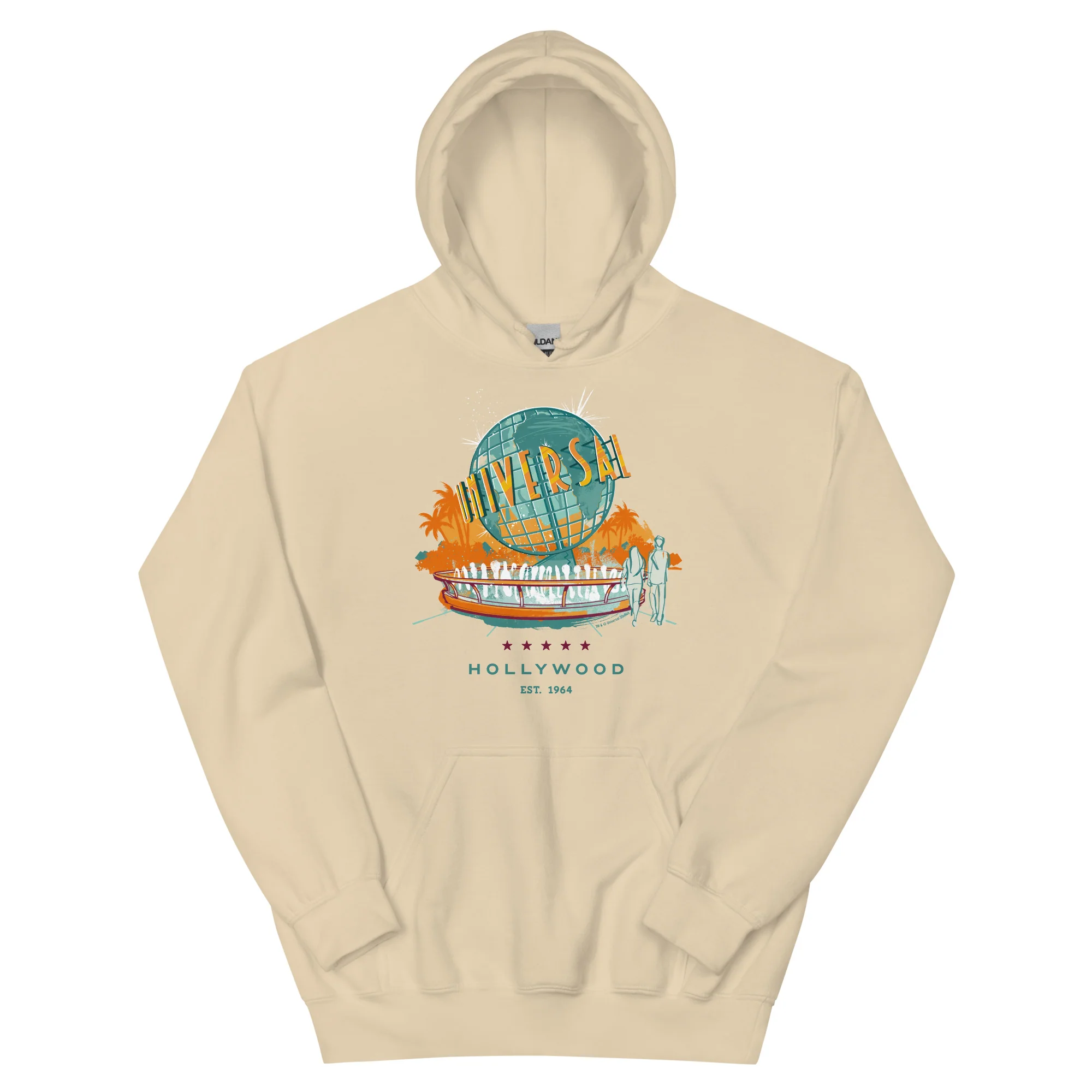 Universal Studios Hollywood Vintage Globe Hoodie 8 Universal Studios Hollywood Vintage Globe Hoodie