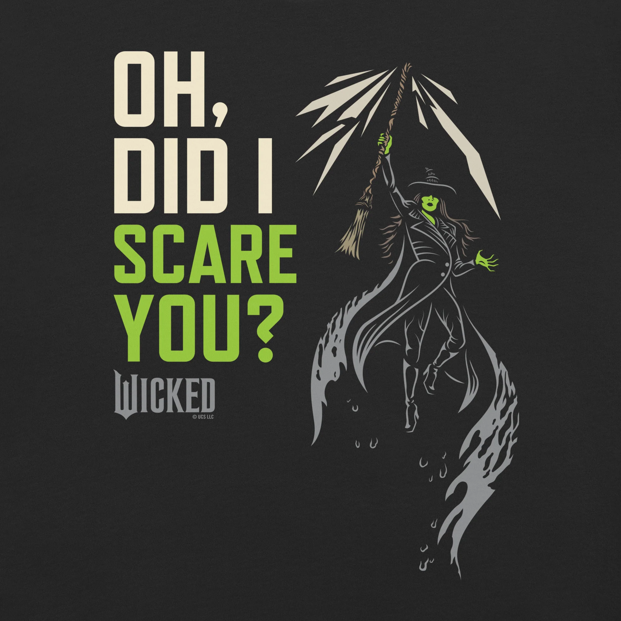 Wicked: For Good Oh, Did I Scare You? T-Shirt 2 Wicked: For Good Oh, Did I Scare You? T-Shirt