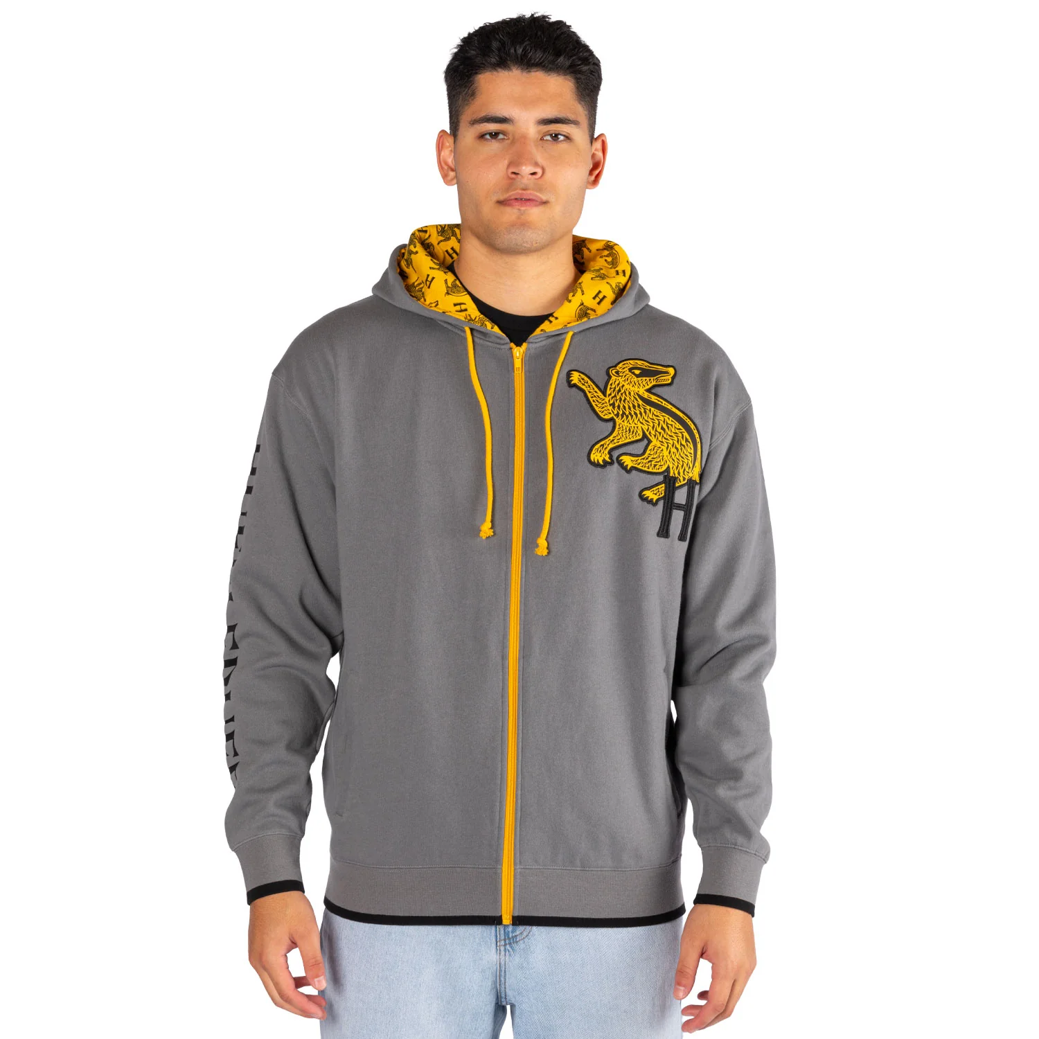 Harry Potter™ Zip-Up Fleece Hoodie - Hufflepuff™ 4 Harry Potter™ Zip-Up Fleece Hoodie - Hufflepuff™