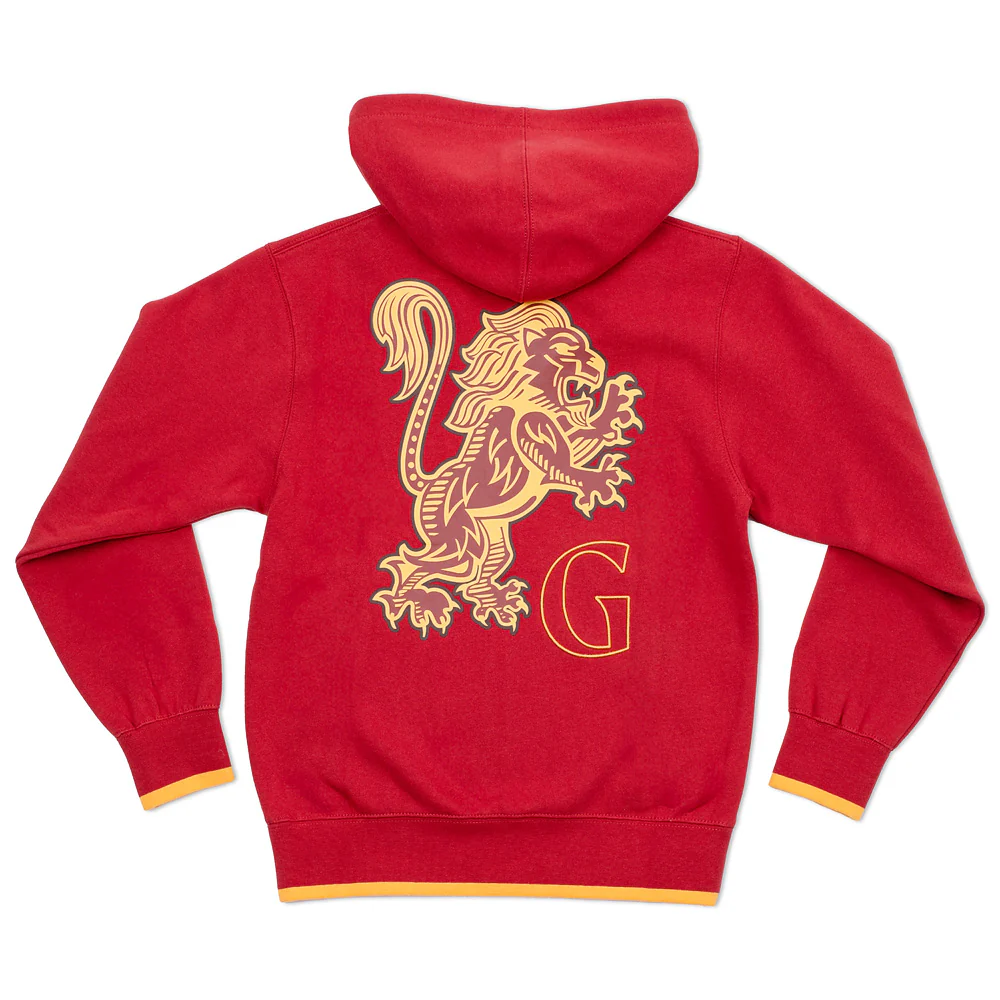 Harry Potter™ Youth Zip-Up Fleece Hoodie of Gryffindor™ Logo