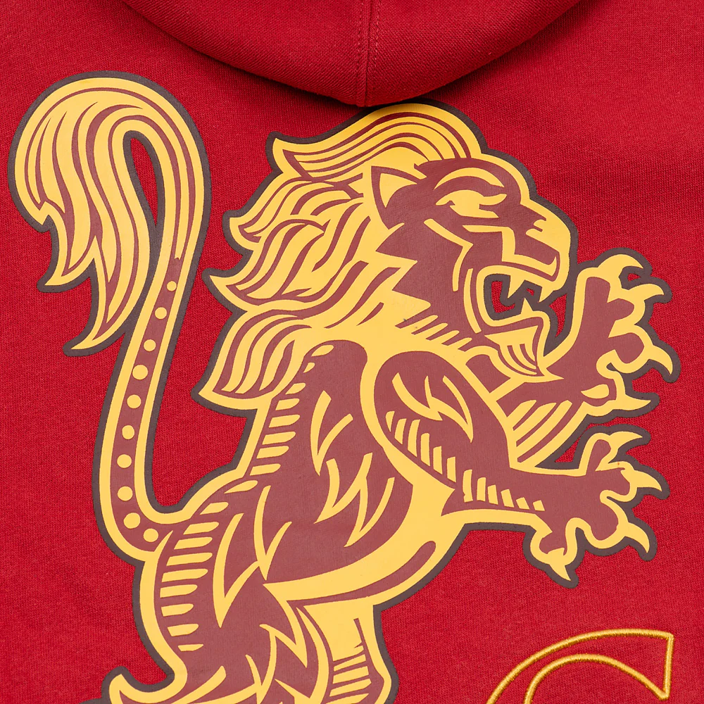 Harry Potter™ Youth Zip-Up Fleece Hoodie of Gryffindor™ Logo 5 Harry Potter™ Youth Zip-Up Fleece Hoodie of Gryffindor™ Logo