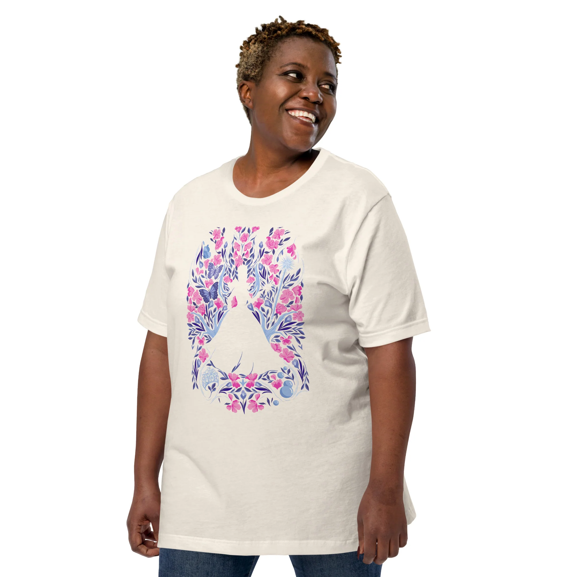 Wicked: For Good T-Shirt "Glinda Floral" 3 Wicked: For Good T-Shirt "Glinda Floral"